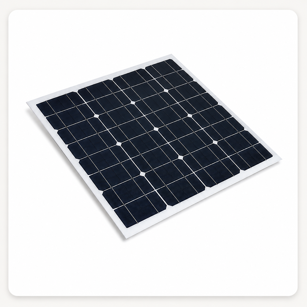 50W Monocrystalline Flexible Solar Panel